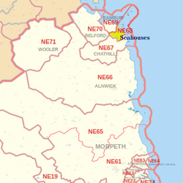 NE68 Map, ​​​​​​​​​​​​​​​​​​​​​​Jedburgh​ skip hire